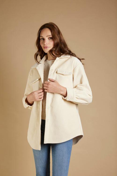 VESTE CREME - Andy & Lucy