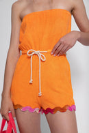Anoushka Terry jumpsuit - Orange