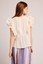 Top Antary - Ecru