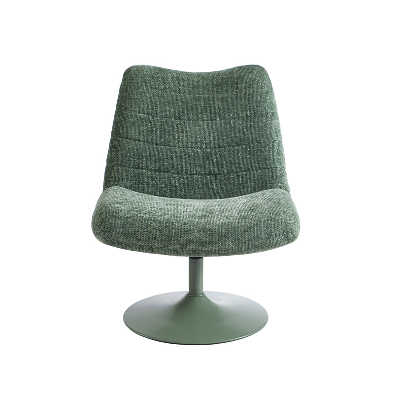 Fauteuil Rotatif & Inclinable - Antea - Tissu - Vert