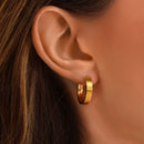 Creoles Antique Striée Moyen Modèle