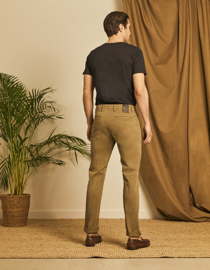 Reiko - Pantalón chino Antoine - Caqui - Hombre