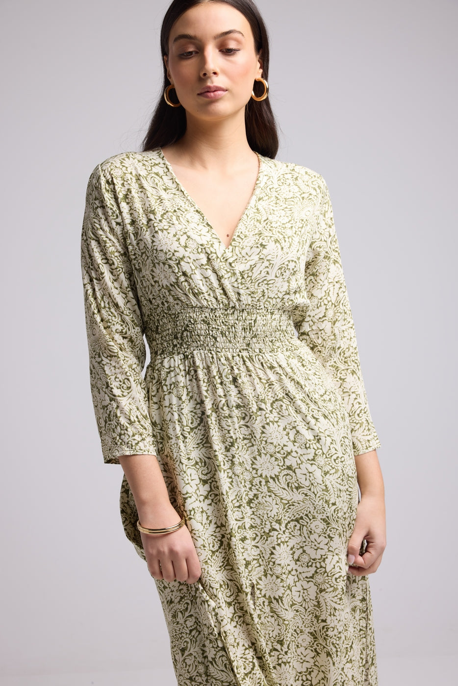 Vestido Largo - Antonia - Caqui