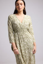 Vestido Largo - Antonia - Caqui