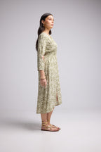 Vestido Largo - Antonia - Caqui