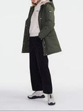 Parka imbottito da esterno - Avocado - Donna