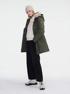 Parka imbottito da esterno - Avocado - Donna