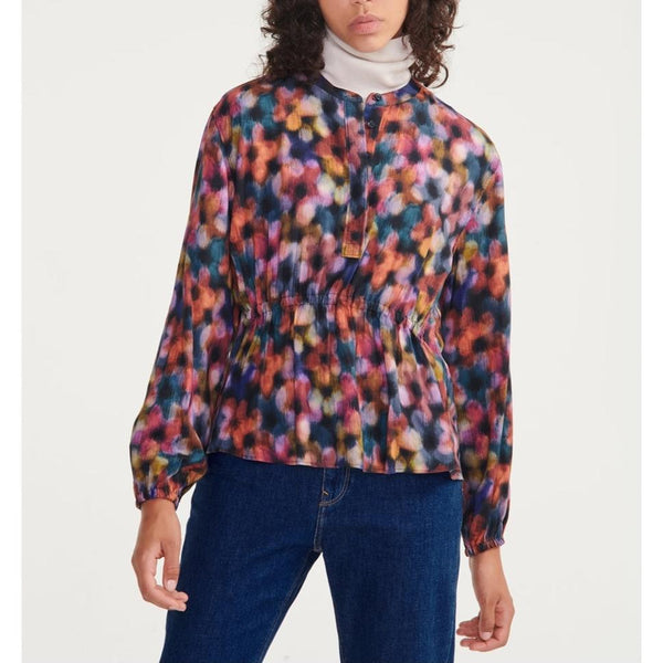 Camisa de manga larga - Moca - Mujer