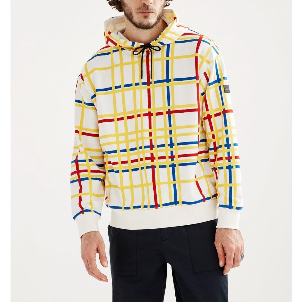 Sweatshirt À Capuche - Mondrian - Mixte