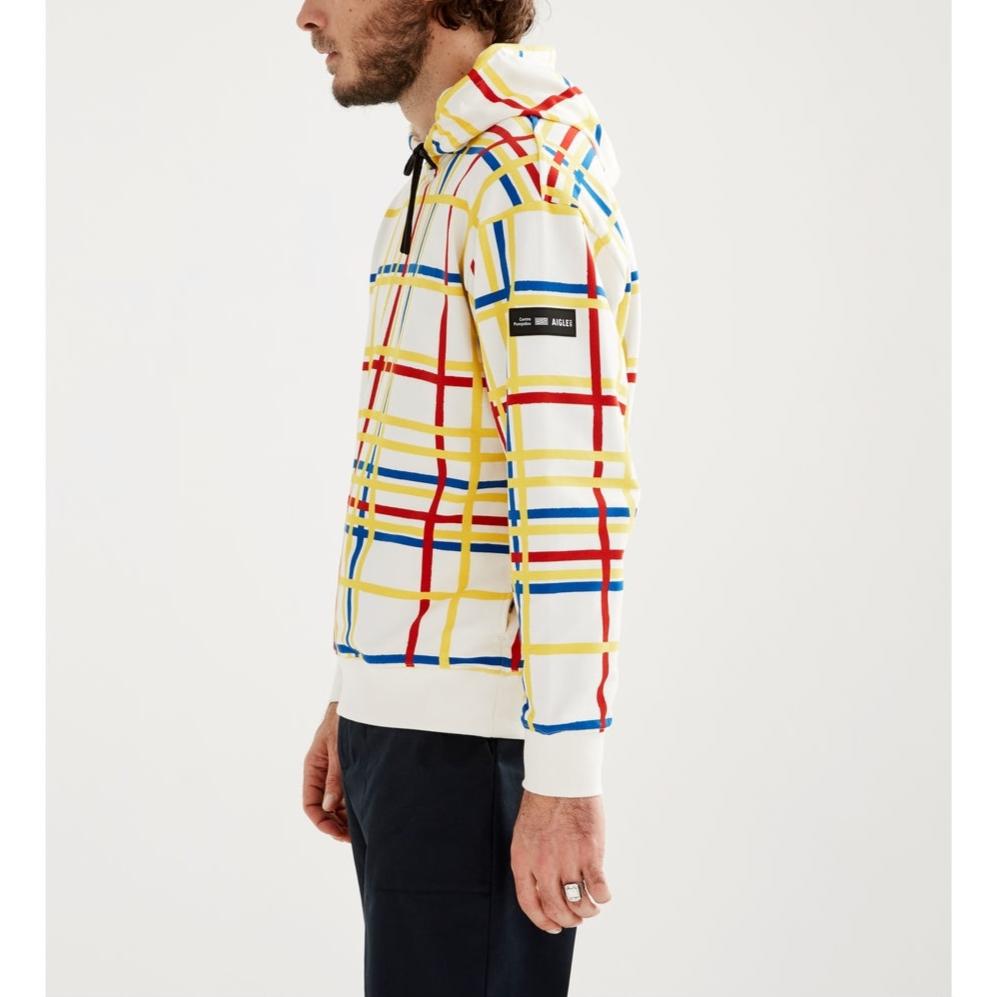 Sweatshirt À Capuche - Mondrian - Mixte