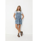 Robe Courte en Jean de Couleur - Jeans Uni Clair