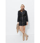 Robe Courte Denim Brut Femme - Jeans Uni Fonce