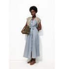 Robe-chemise Rayée Femme - Multicolore Raye