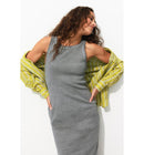Robe-débardeur Éco-conçue - Gris Uni Fonce