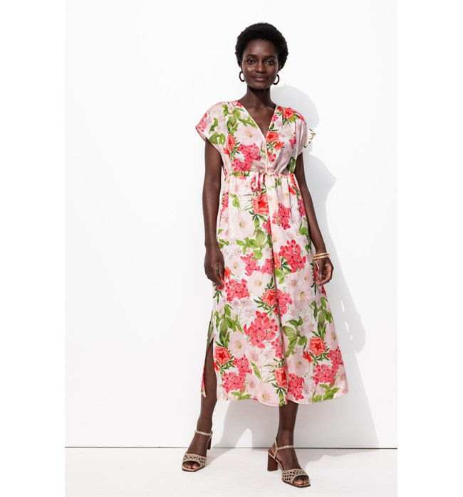 Robe Eleonor Imprimée - Rouge Imprime