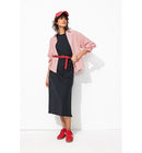 Robe T-shirt - Bleu Uni Fonce