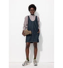 Robe-salopette en Jean Femme - Jeans Uni Fonce