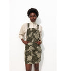 Robe-salopette Imprimée Femme - Kaki Imprime