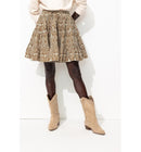 Jupe en Broderie Anglaise - Naturel Uni Clair