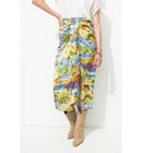 Jupe Midi Laura Gulshani - Multicolore Imprime