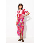 Jupe Midi Laura Gulshani - Rose Imprime