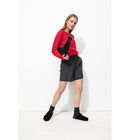 Pull Col Rond Femme - Rouge Uni Colore