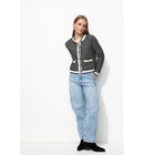Cardigan Style Mademoiselle - Noir Imprime