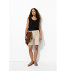Pull au Crochet Recto/verso - Noir Uni Fonce