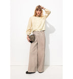 Cardigan Effet 2 en 1 - Naturel Uni Clair