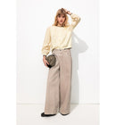 Cardigan Effet 2 en 1 - Naturel Uni Clair