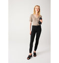 Vaqueros Ernest Skinny Push Up - Plain Dark Black