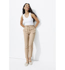 Pantalon Jogpant Femme - Naturel Uni Clair