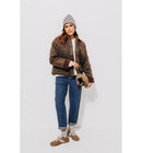 Oscar Jean Slouchy Femme - Jeans Uni Fonce