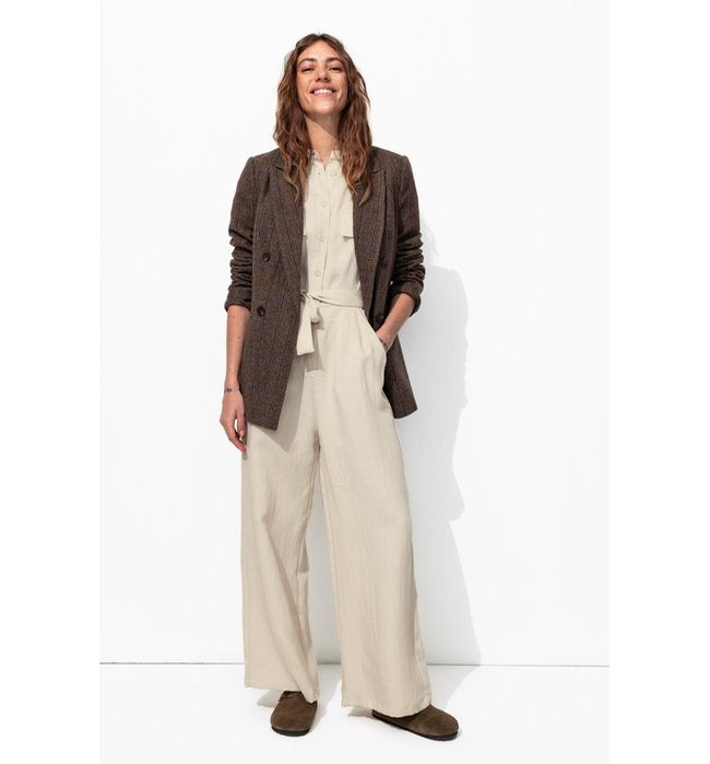 Combinaison-pantalon Femme - Naturel Uni Clair