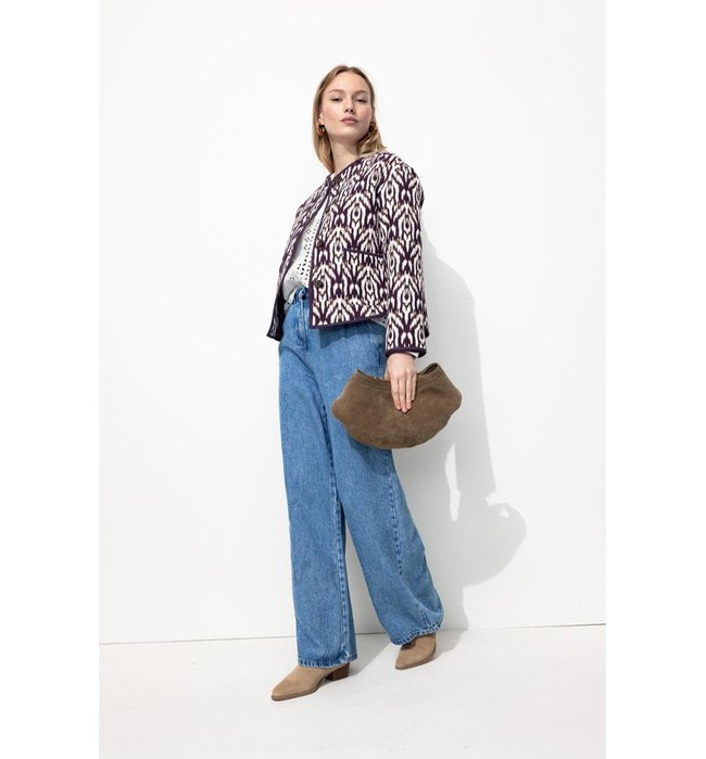 Jean Large en Lyocell Femme - Jeans Uni Clair