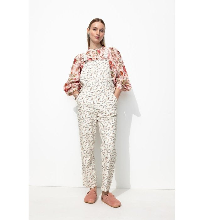 Salopette à Fleurs Femme - Multicolore Imprime