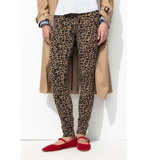 Leggings en Jersey Milano - Marron Imprime