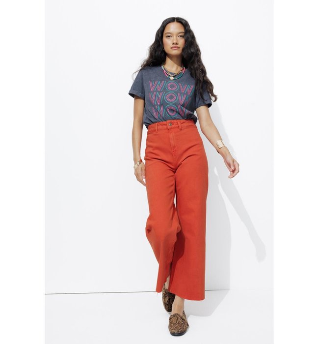 Hector Jean Large Femme - Orange Uni Colore
