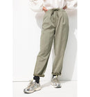 Pantalon Chino en Lyocell - Kaki Uni Clair