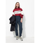 Pantalon de Tailleur Femme - Bleu Uni Fonce