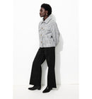 Hector Pantalon Large Femme - Noir Uni Fonce