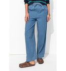 Jean Léger en Coton Femme - Jeans Uni Fonce