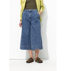 Jupe-culotte en Jean Femme - Jeans Uni Fonce