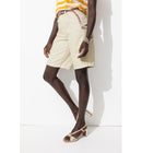 Bermuda en Jean Femme - Naturel Uni Clair