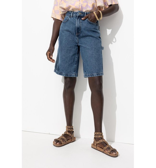 Bermuda en Jean Femme - Jeans Uni Fonce