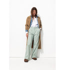 Trench Long Ceinturé Femme - Grège Uni Clair