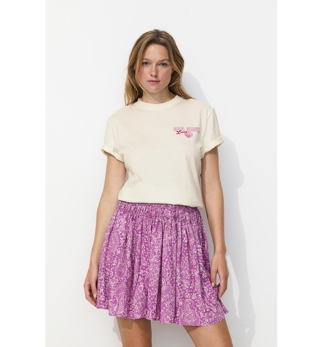 T-shirt Sisters Éco-conçu - Naturel Imprime