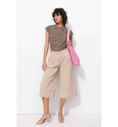 T-shirt à Message Femme - Multicolore Imprime