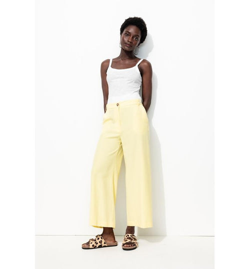 Débardeur en Jersey Uni Femme - Blanc Uni Clair