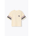 T-shirt Motif Dos Femme - Naturel Imprime
